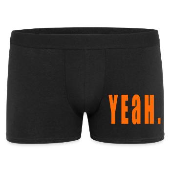 Yes - Men's Boxer Shorts - black - Front