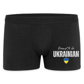 Ukrainian pride, I love Ukraine - Men's Boxer Shorts - black - Front