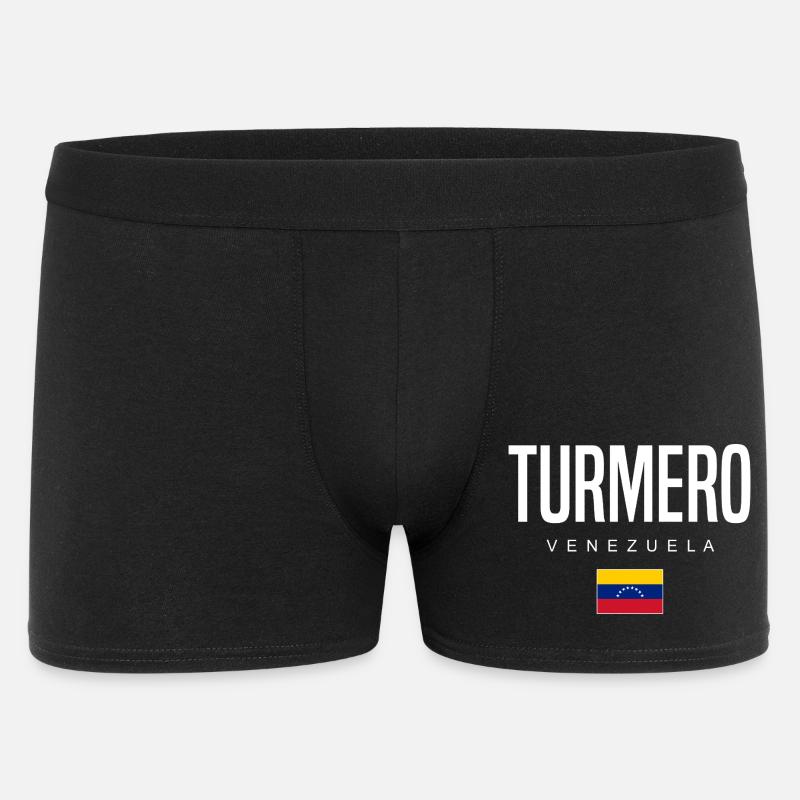 Turmero Venezuela - Männer Boxer Shorts - Schwarz