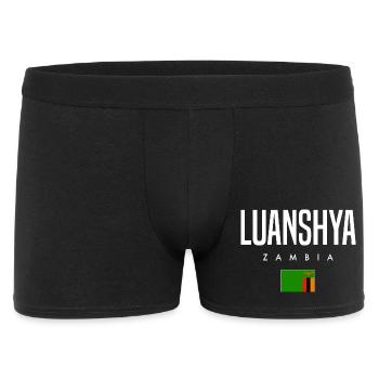 Luanshya, Zambie - Boxer Homme - noir - Devant