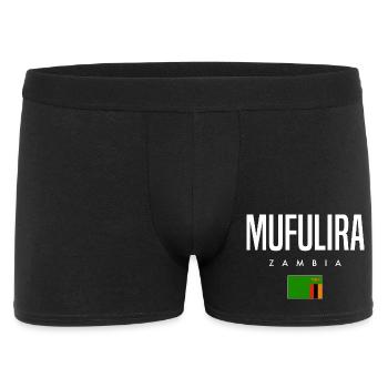 Mufulira, Zambie - Boxer Homme - noir - Devant