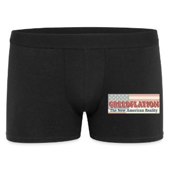 Criticism of American monetary policy - Men's Boxer Shorts - black - Front