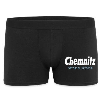 Chemnitz coordinates - Men's Boxer Shorts - black - Front