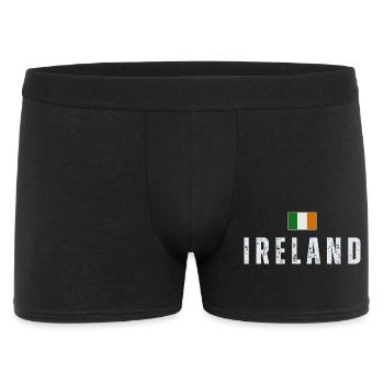 Drapeau de l’Irlande, Irish Pride - Boxer Homme - noir - Devant