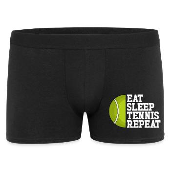 Eat Sleep Tennis Repeat Tennis - Men's Boxer Shorts - black - Front