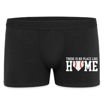 There is no better place than Home Boys Baseball - Men's Boxer Shorts - black - Front