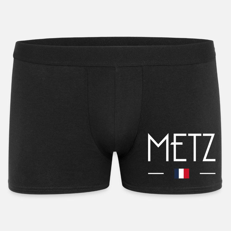 Metz - Männer Boxer Shorts - Schwarz