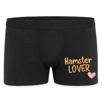 Hamster Design for Pet Lovers - Men's Boxer Shorts - black - Front