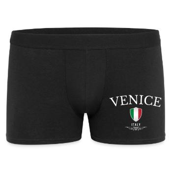 Venise, Italie, design minimaliste élégant - Boxer Homme - noir - Devant