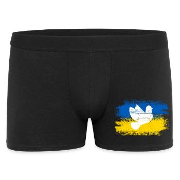 Ukraine Dove of Peace - Men's Boxer Shorts - black - Front