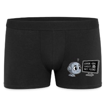 Error 404: Ghost Not Found - Men's Boxer Shorts - black - Front