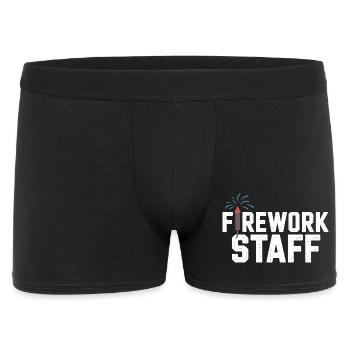 Firework Stuff Party Crew Jour de l'Indépendance 4e - Boxer Homme - noir - Devant