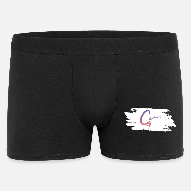 Dégradé de logo de montée - Boxer Homme - noir