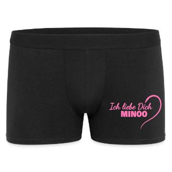 Minoo - Boxer Homme - noir - Devant