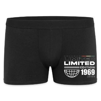 1969 Birthday Gift - Vintage 1969, 56th Birth - Men's Boxer Shorts - black - Front