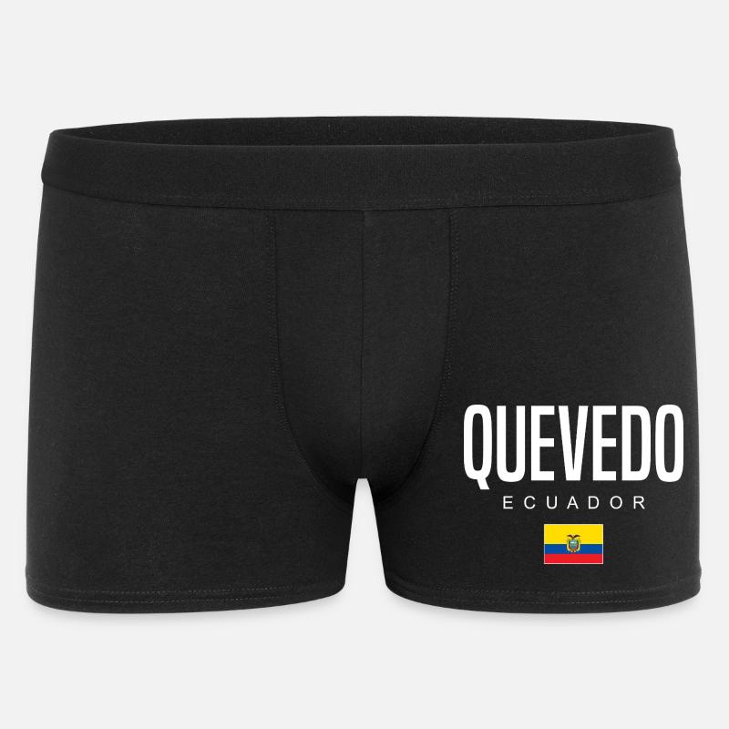 Quevedo Ecuador Ecuadorianer - Männer Boxer Shorts - Schwarz