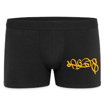 Souvenir d’art de rue Golden Lagos Day - Boxer Homme - noir - Devant