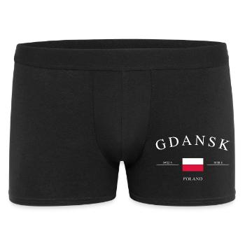 Gdańsk Poland – Holiday Souvenir & Gift - Men's Boxer Shorts - black - Front