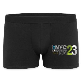 Urban Streetwear Number 86 Design - Men's Boxer Shorts - black - Front