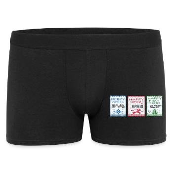 Merry Christmas - Men's Boxer Shorts - black - Front