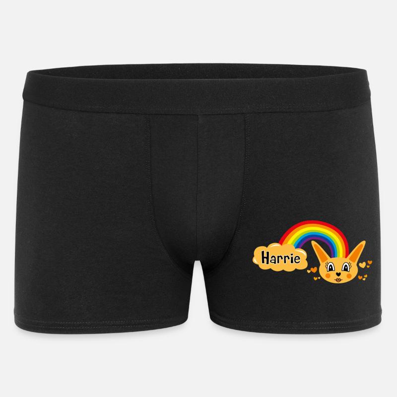 Harrie Cabbage von Helfspawn - Männer Boxer Shorts - Schwarz