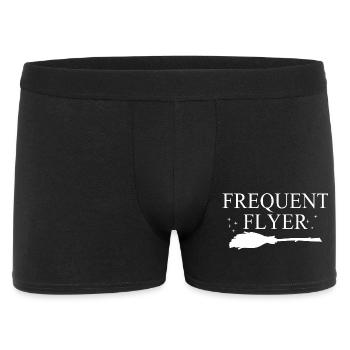 Frequent Flyer Witch - Men's Boxer Shorts - black - Front