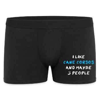 Cane Corso Italiano - Men's Boxer Shorts - black - Front