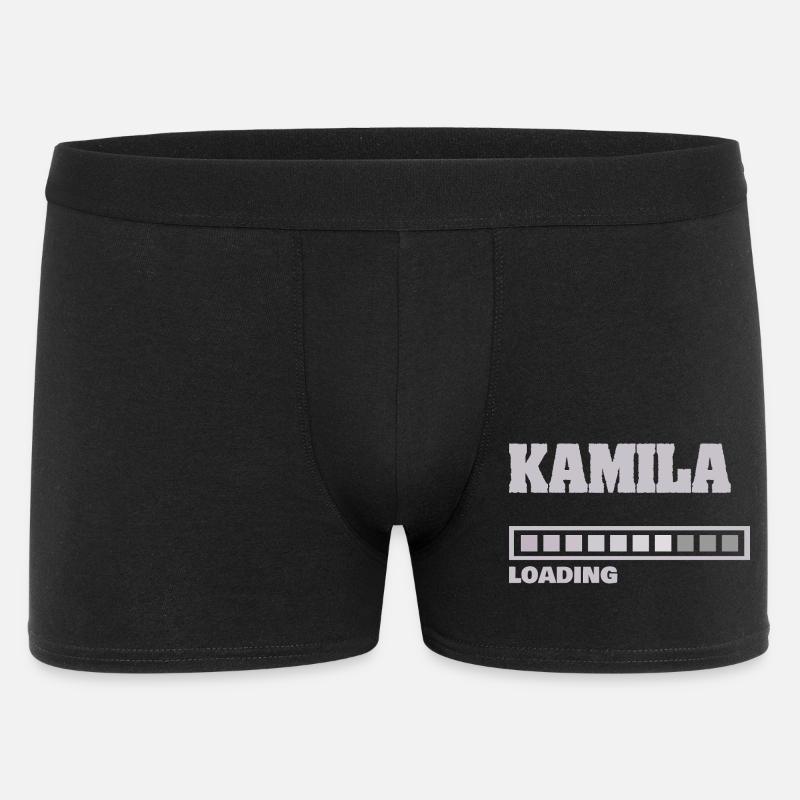 Kamila - Männer Boxer Shorts - Schwarz