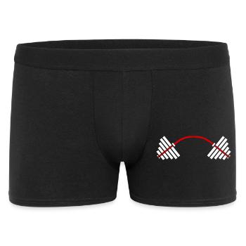 Max Power GYM : Entraînement et motivation - Boxer Homme - noir - Devant