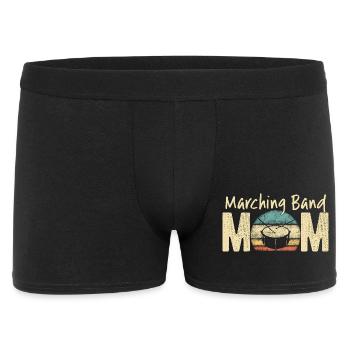 Marching Band Mom Retro Vintage Music Design - Men's Boxer Shorts - black - Front