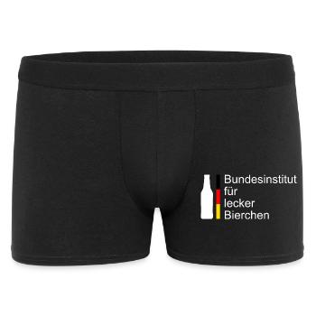 Institut fédéral des bières délicieuses - Boxer Homme - noir - Devant