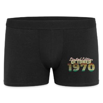 55th Birthday Limited Edition (SCR) 10/1970 - Men's Boxer Shorts - black - Front