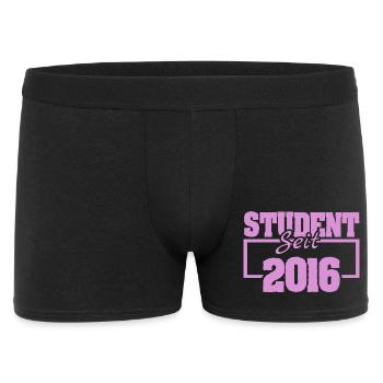 seit 2016 - Männer Boxer Shorts - Schwarz - Vorne