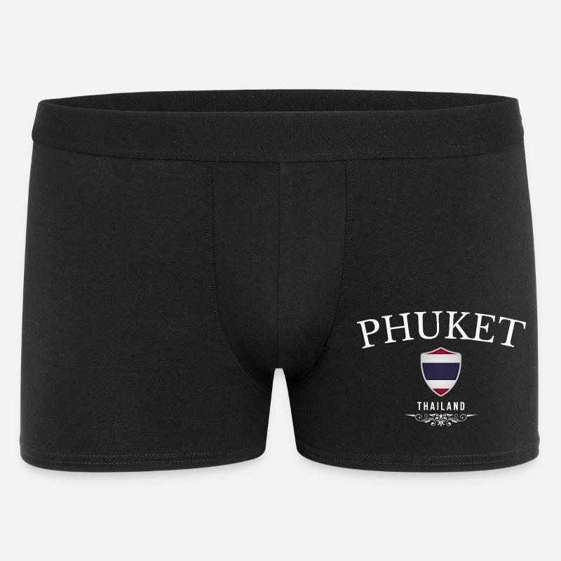 Phuket Thaïlande, souvenir de Phuket - Boxer Homme - noir