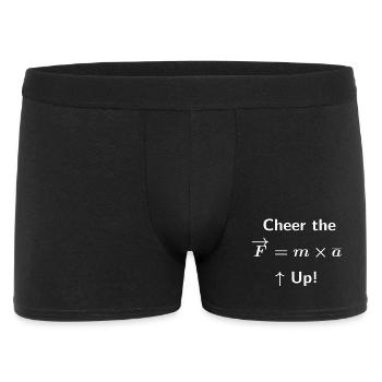 Cheer the F Up - Men's Boxer Shorts - black - Front