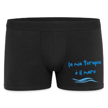 My Therapy is the Sea - Men's Boxer Shorts - black - Front