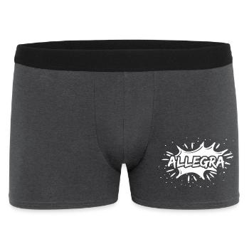 Allegra dans le rôle d’Allegra - Boxer Homme - charbon - Devant
