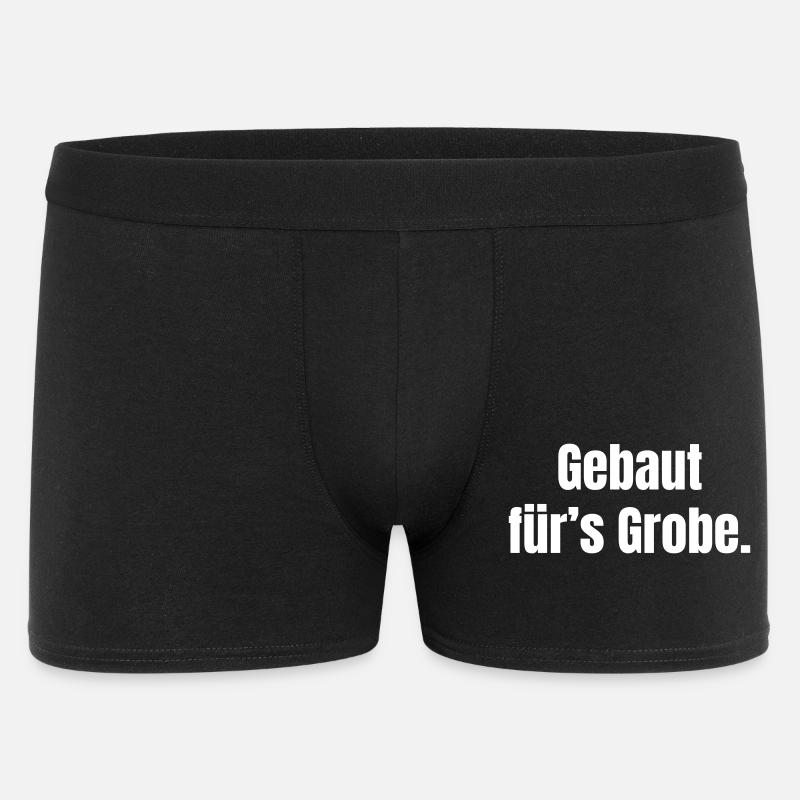 Built for the big - Men's Boxer Shorts - black