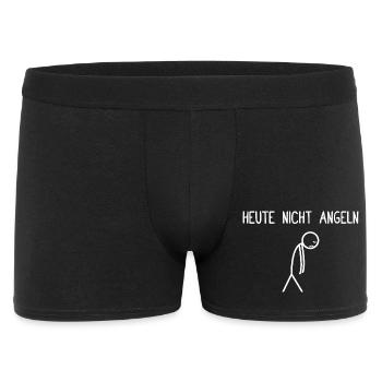Ne pêchez pas aujourd’hui Pêche à la ligne - Boxer Homme - noir - Devant