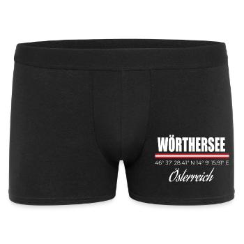 Lac de Wörthersee - Boxer Homme - noir - Devant