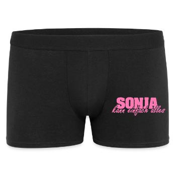 Mme Sonja - Boxer Homme - noir - Devant