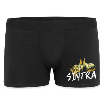 Palais national Sintra illustration Portugal - Men's Boxer Shorts - black - Front