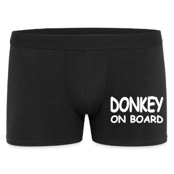 âne - Boxer Homme - noir - Devant