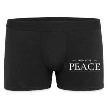 Find Your Inner Peace - Yoga & Meditation - Men's Boxer Shorts - black - Front