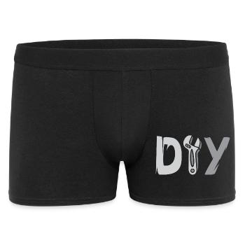 Conception de bricolage - Logo d’outil pour les amateurs de bricolage - Boxer Homme - noir - Devant