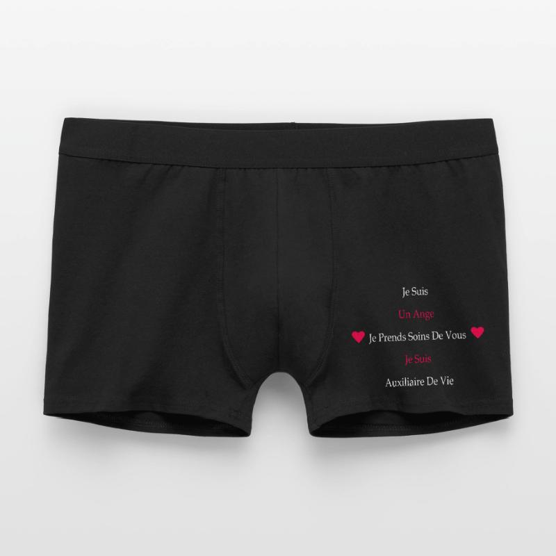 Ich bin ein Engel, ich bin ein Lebensarbeiter Männer Boxer Shorts