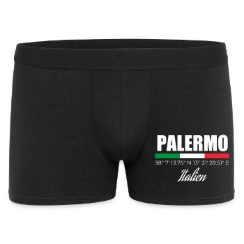 Palermo - Men's Boxer Shorts - black - Front