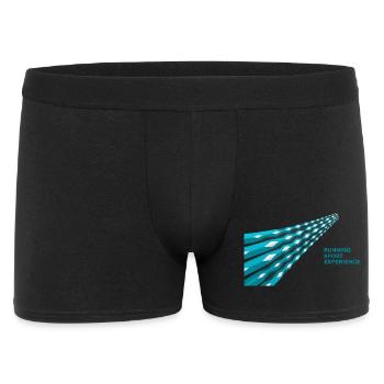 Running sport experience - Men's Boxer Shorts - black - Front