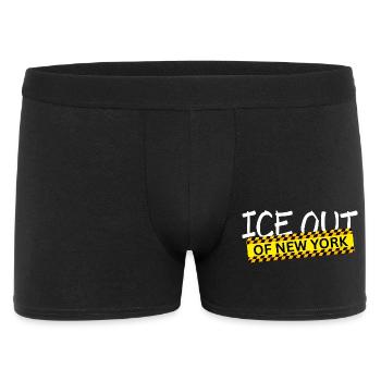 Out of New York - Men's Boxer Shorts - black - Front