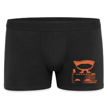 Iron antique - Men's Boxer Shorts - black - Front